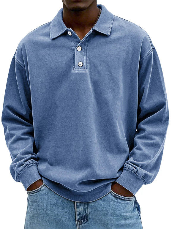 Casen  – Vintage Long-Sleeved Shirt