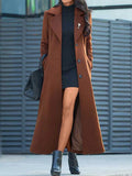 PRISCILLE | WOMEN'S DOUBLE BREASTED MAXI DRESS COAT