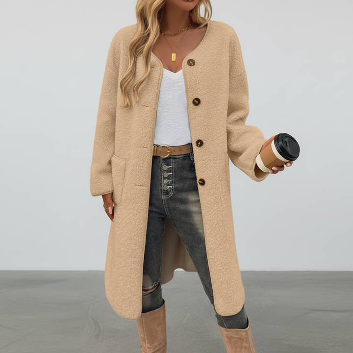 REINE | WOMEN'S SHERPA TEDDY COAT LONG FLEECE WINTER 3