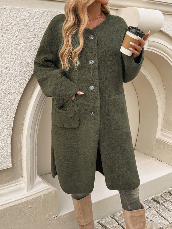 REINE | WOMEN'S SHERPA TEDDY COAT LONG FLEECE WINTER 9