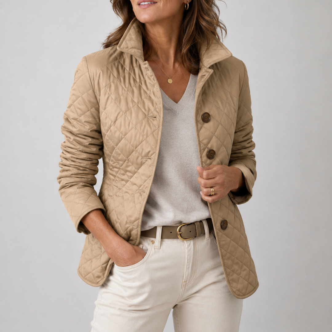 ROMANE | WOMEN'S QUILTED BARN BUTTON UP JACKET 1