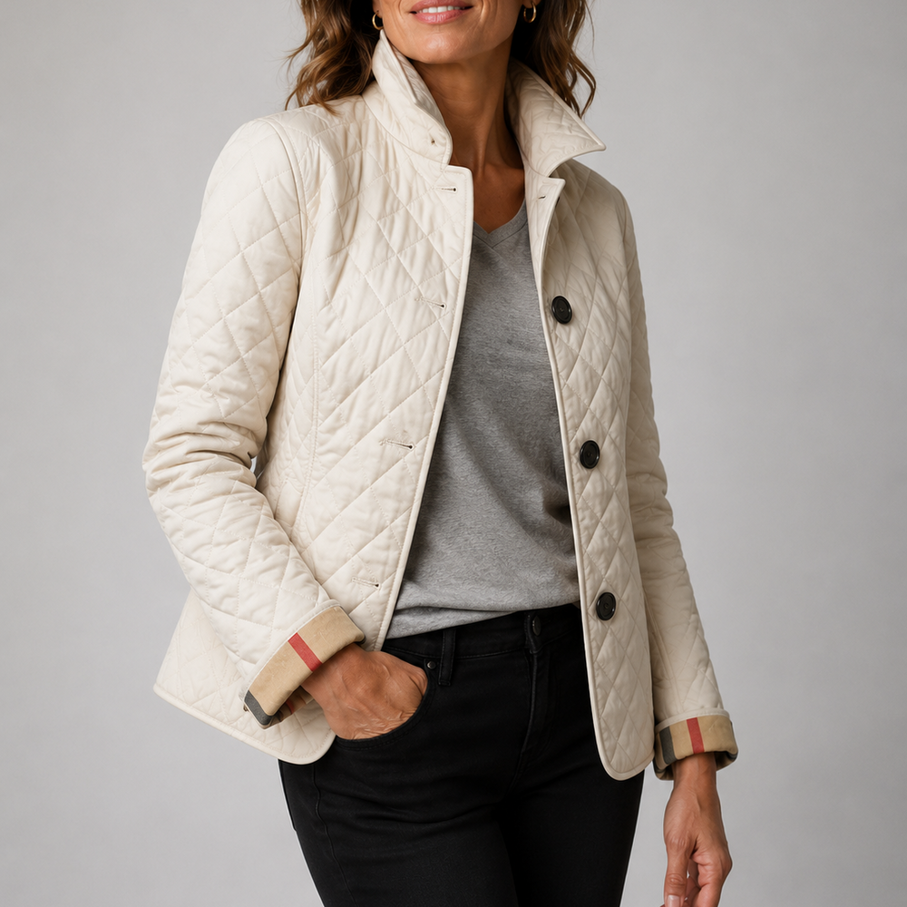 ROMANE | WOMEN'S QUILTED BARN BUTTON UP JACKET 2