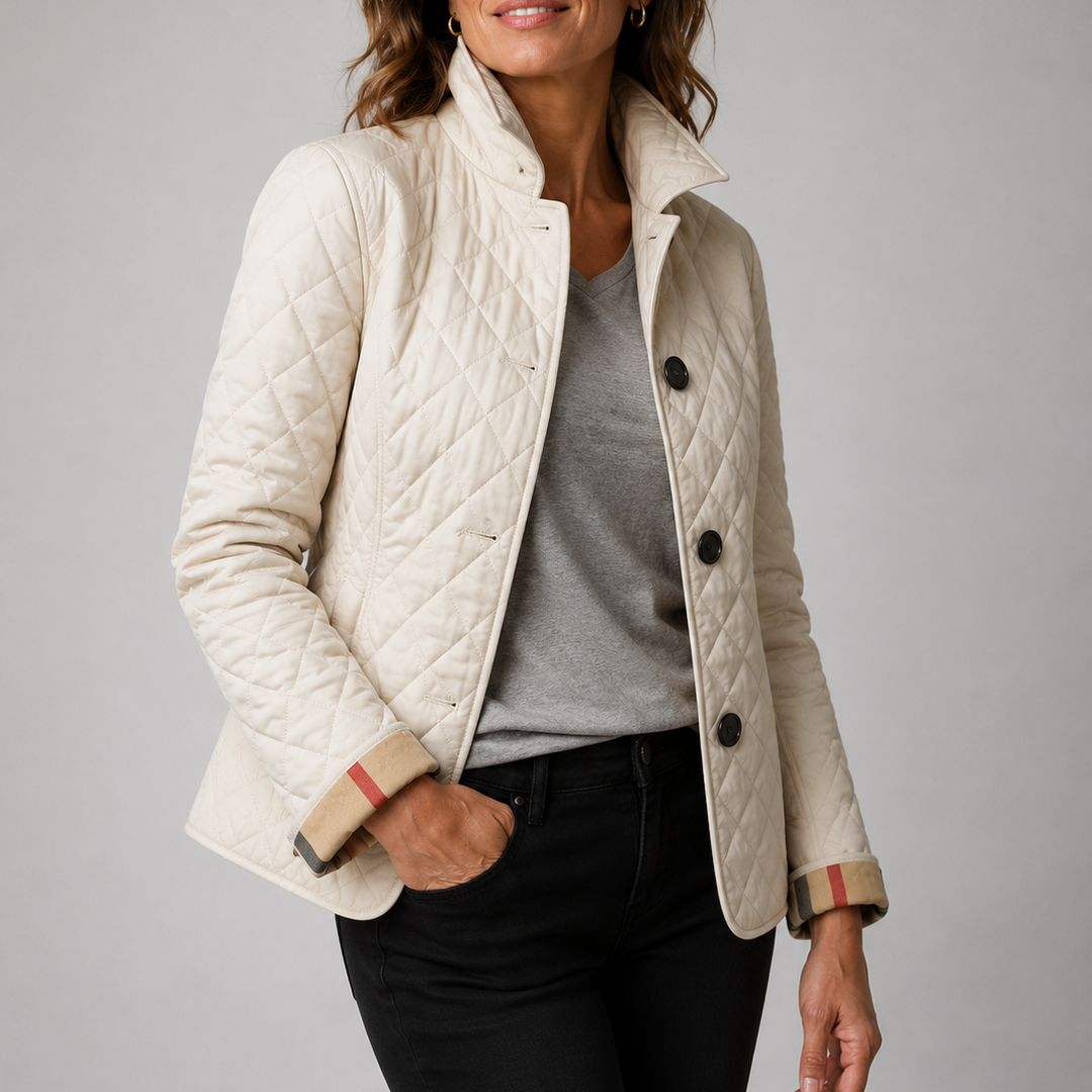 ROMANE | WOMEN'S QUILTED BARN BUTTON UP JACKET 2