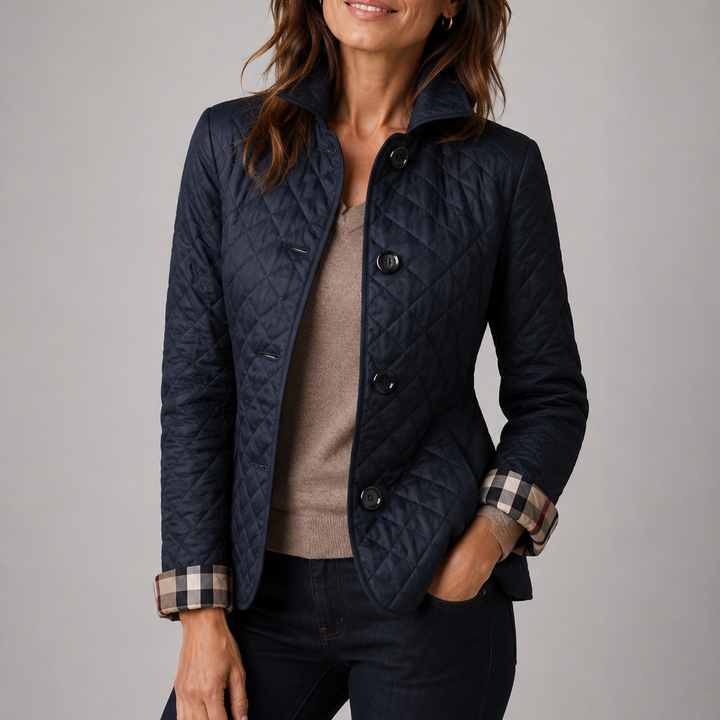 ROMANE | WOMEN'S QUILTED BARN BUTTON UP JACKET 4