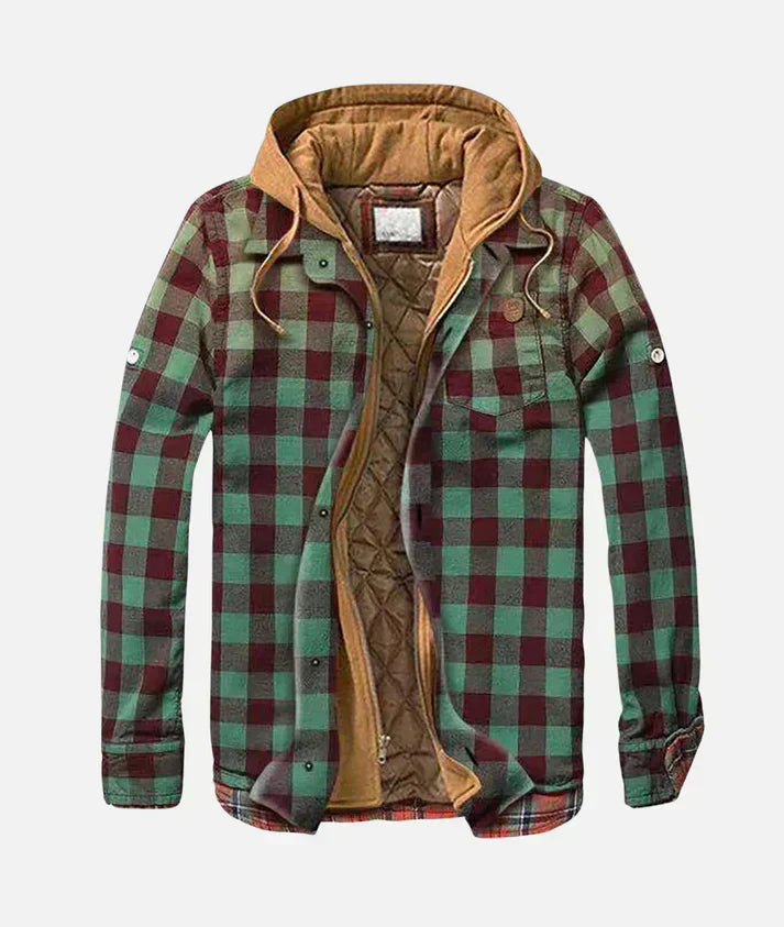 ROMEO | MEN'S PATCHWORK JACKET CHECK CASUAL 1