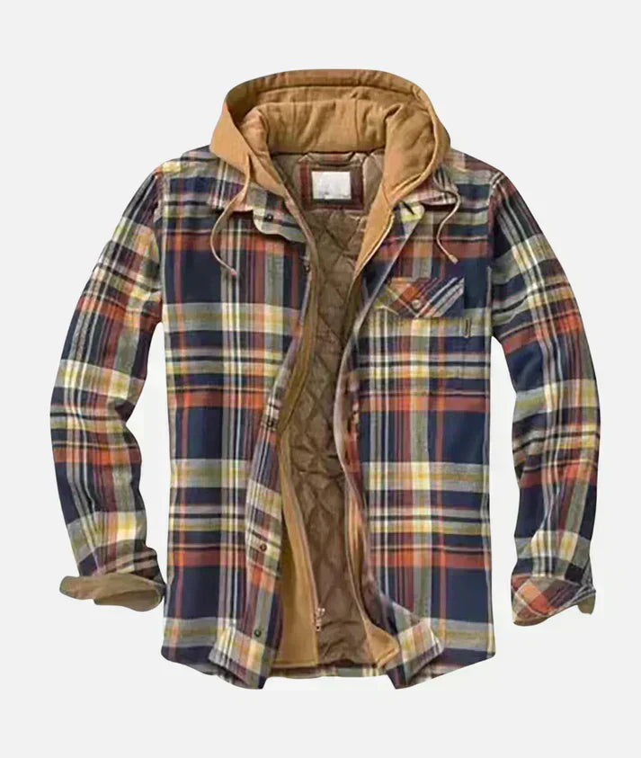 ROMEO | MEN'S PATCHWORK JACKET CHECK CASUAL 2