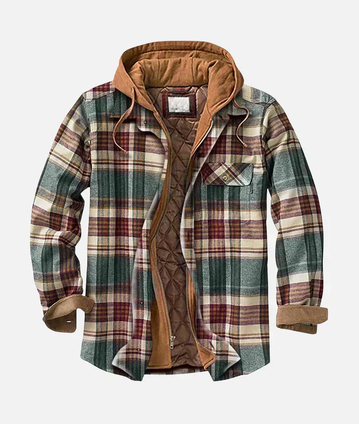 ROMEO | MEN'S PATCHWORK JACKET CHECK CASUAL 3