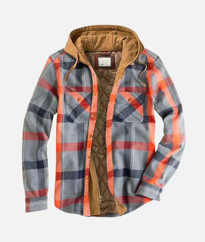 ROMEO | MEN'S PATCHWORK JACKET CHECK CASUAL 4