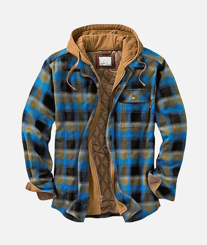ROMEO | MEN'S PATCHWORK JACKET CHECK CASUAL 5