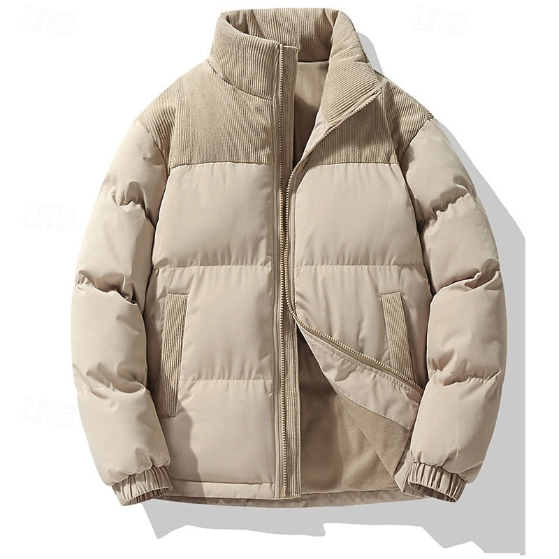 RORY | MEN'S QUILTED STAND COLLAR PUFFER JACKET 1