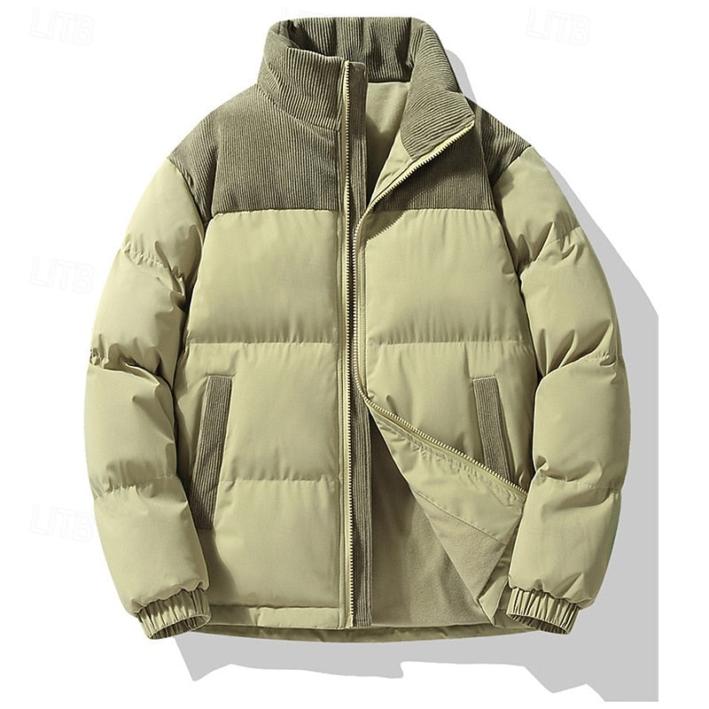 RORY | MEN'S QUILTED STAND COLLAR PUFFER JACKET 7