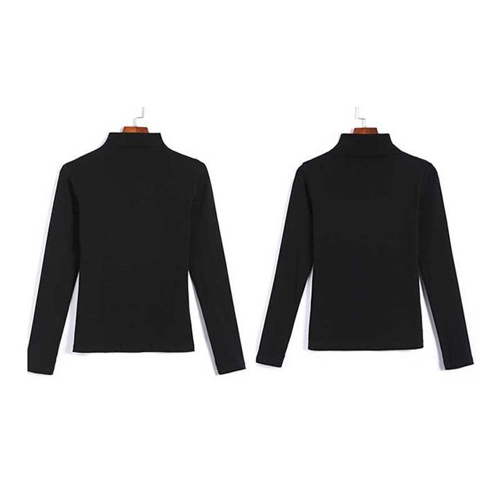 ROSA - FLEECE-LINED TURTLENECK TOP 7