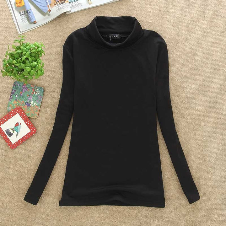 ROSA - FLEECE-LINED TURTLENECK TOP 8