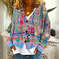 Rosalie | Women's Floral Knit Cardigan