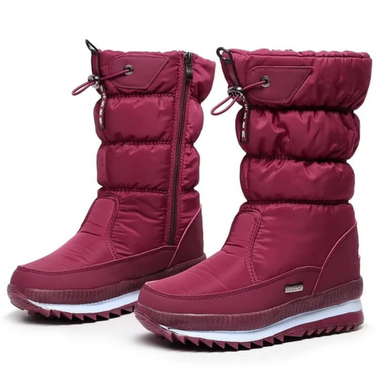 ROSELINE | WOMEN'S ORTHOPEDIC SNOW BOOTS WATERPROOF MID CALF WINTER 3