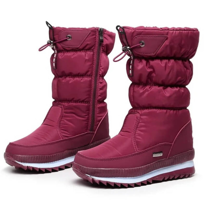 ROSELINE | WOMEN'S ORTHOPEDIC SNOW BOOTS WATERPROOF MID CALF WINTER 3