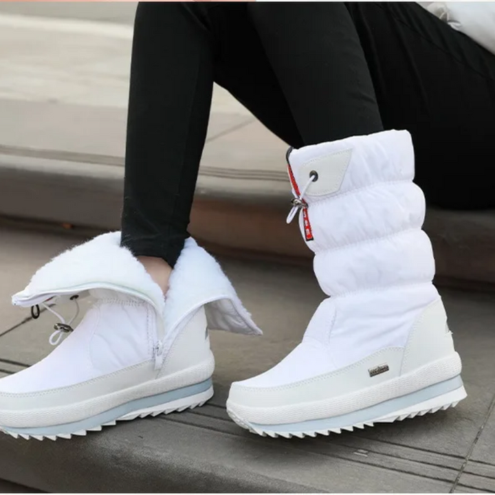 ROSELINE | WOMEN'S ORTHOPEDIC SNOW BOOTS WATERPROOF MID CALF WINTER 8