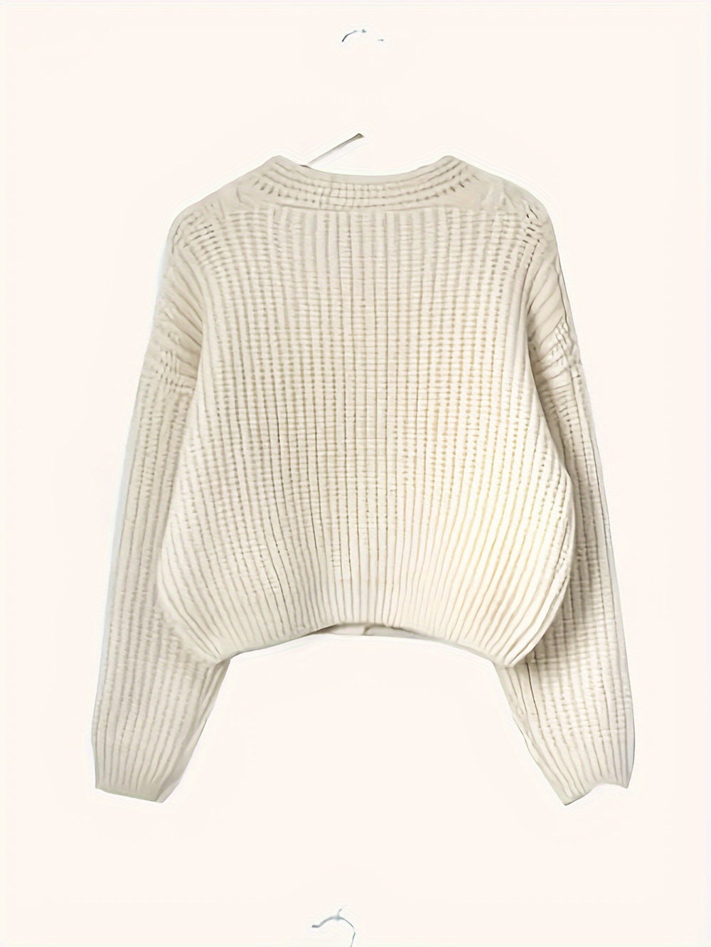 ROSEMARY - CHUNKY CABLE KNIT CARDIGAN 2