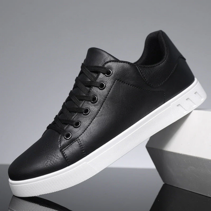 RUFUS - LEATHER LOW TOP SNEAKERS 2