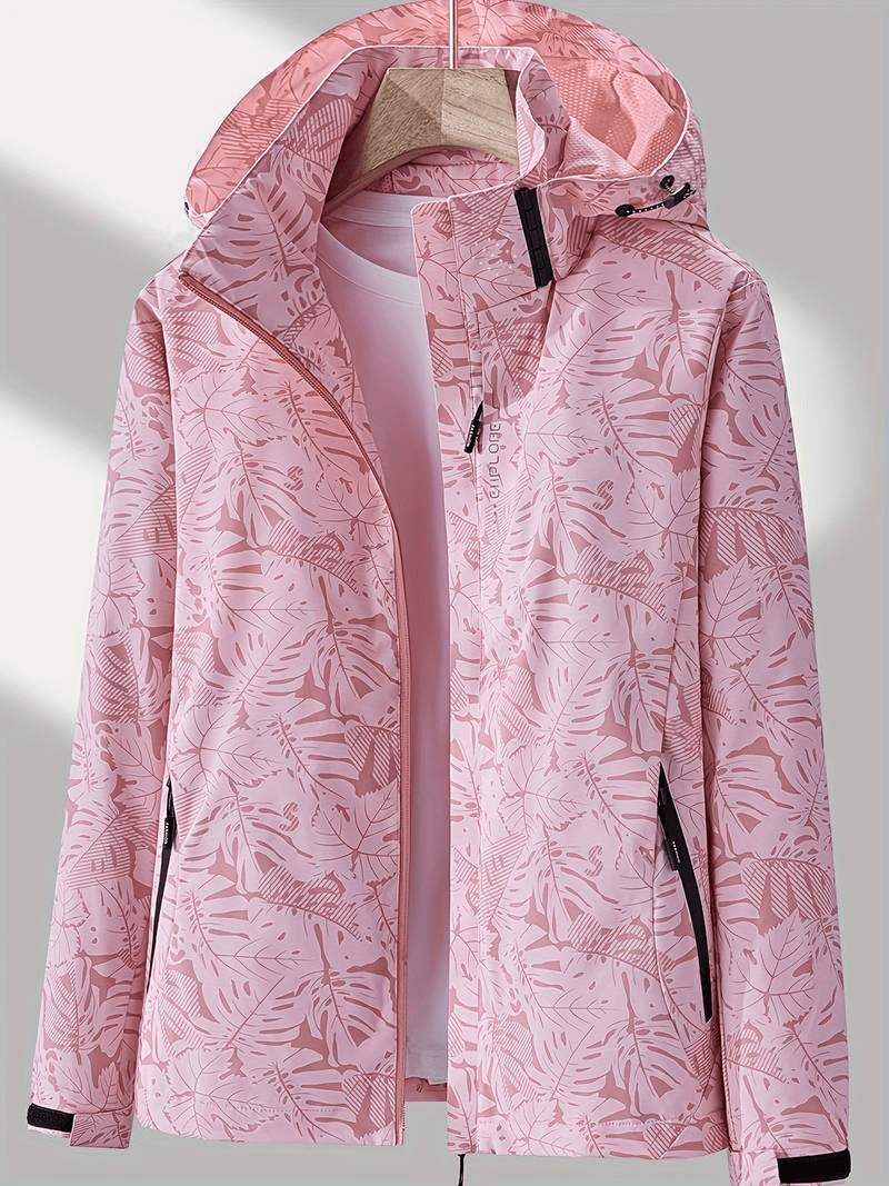 SABINE - PRINTED HOODED SOFTSHELL JACKET 2