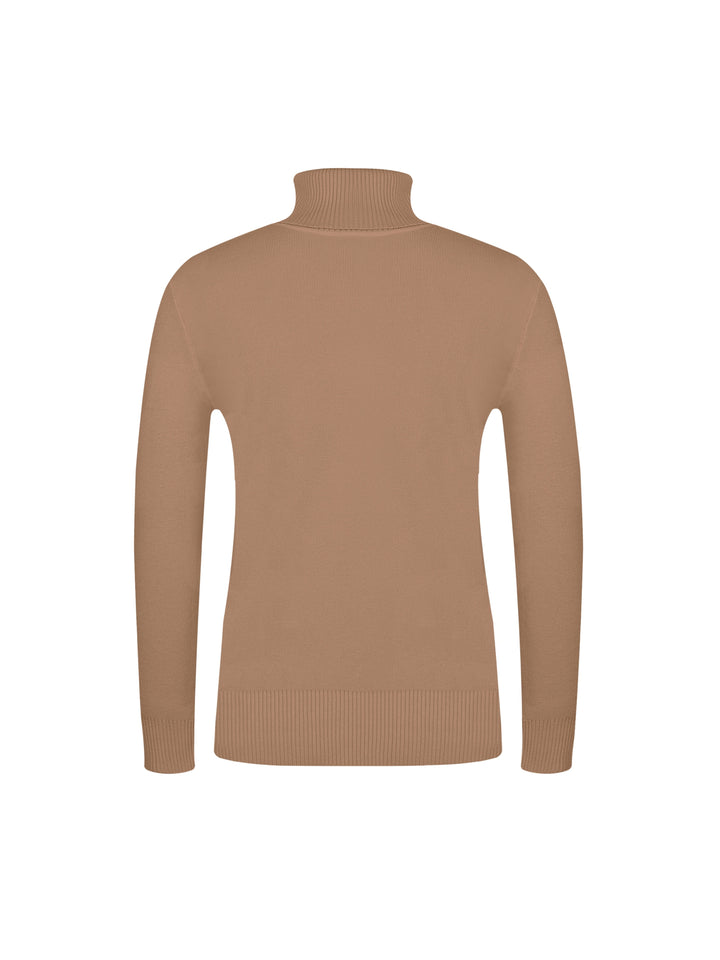 SELENA - FLEECE-LINED TURTLENECK SWEATER 8