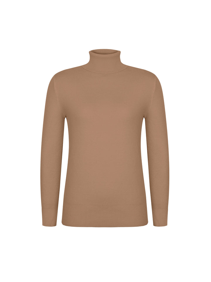 SELENA - FLEECE-LINED TURTLENECK SWEATER 9