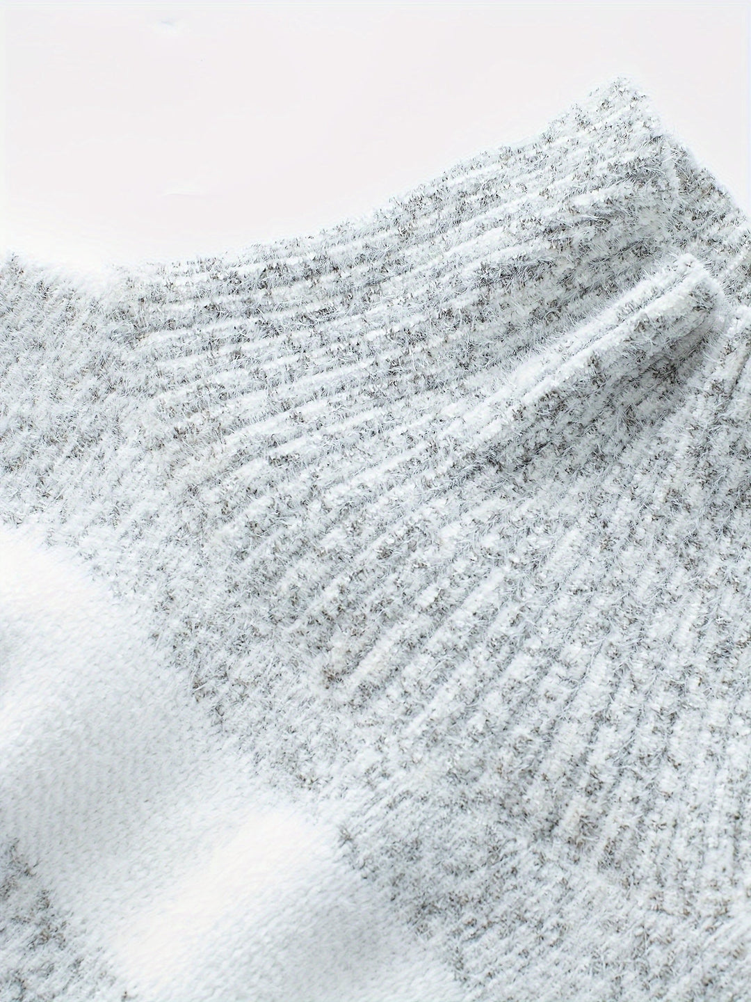 SIERRA - STRIPED MARL HIGH-NECK SWEATER 7