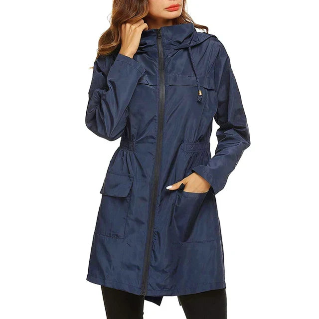 SIMONE - LIGHTWEIGHT HOODED RAIN JACKET 4