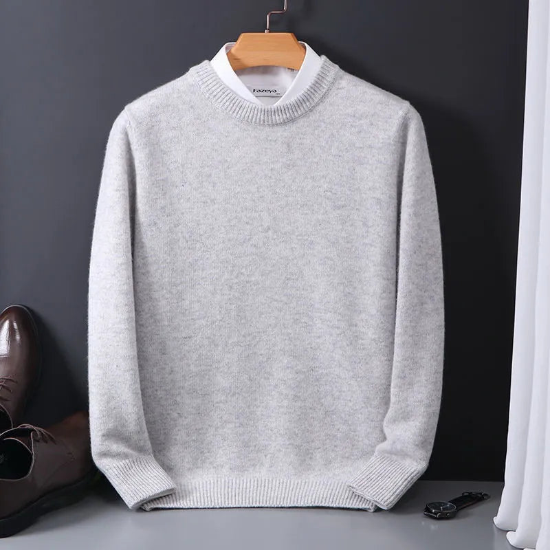 SINCLAIR - SOFT CREW NECK KNIT SWEATER 2
