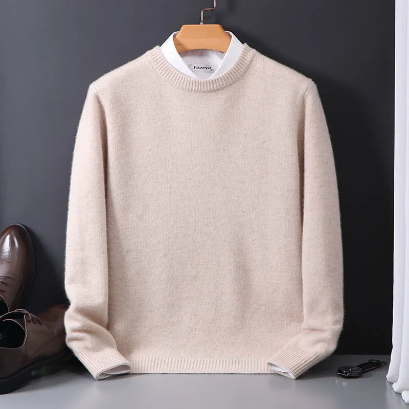 SINCLAIR - SOFT CREW NECK KNIT SWEATER 3