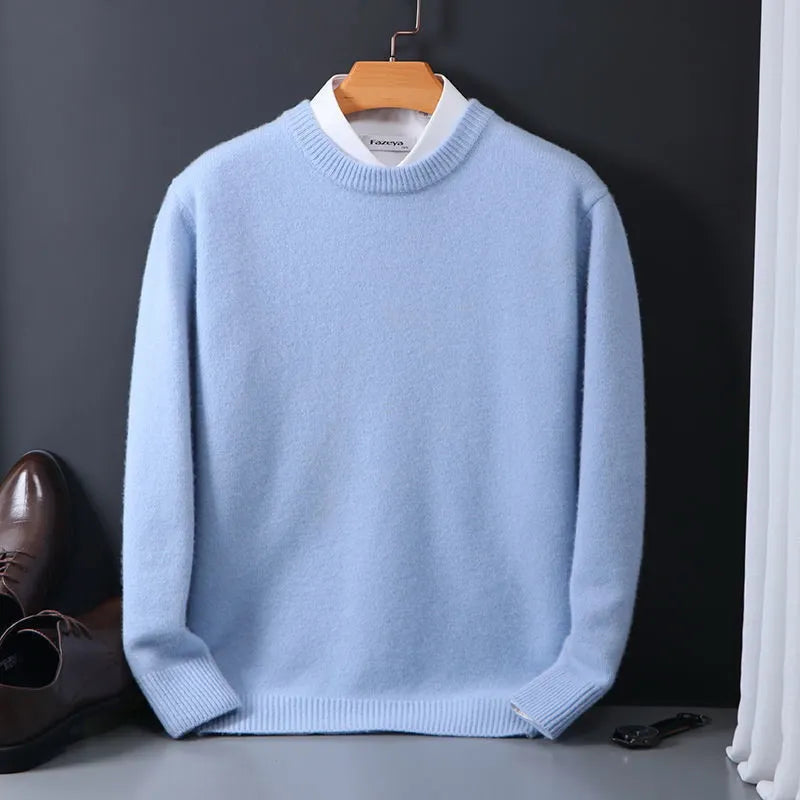 SINCLAIR - SOFT CREW NECK KNIT SWEATER 4