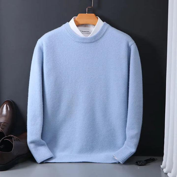 SINCLAIR - SOFT CREW NECK KNIT SWEATER 4