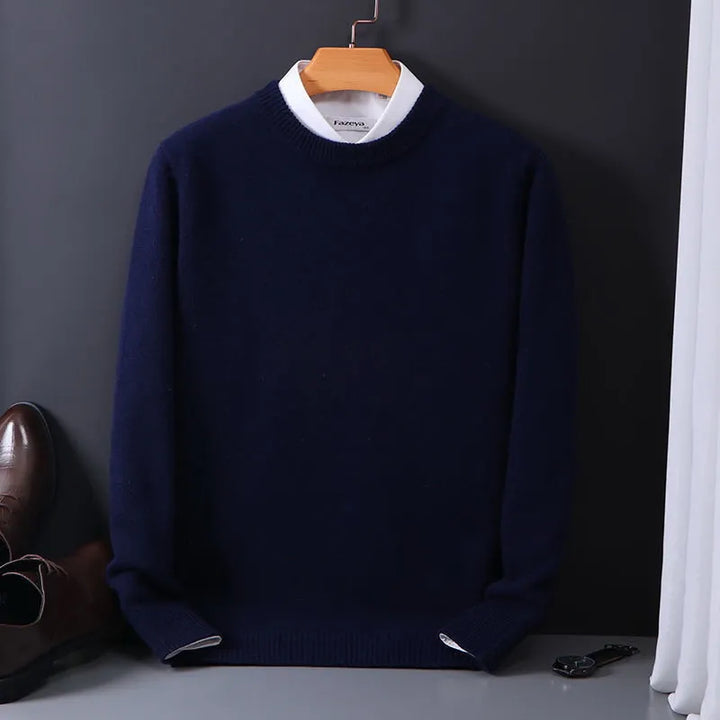 SINCLAIR - SOFT CREW NECK KNIT SWEATER 5