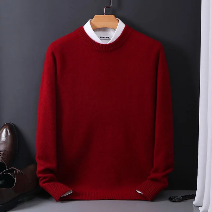 SINCLAIR - SOFT CREW NECK KNIT SWEATER 6