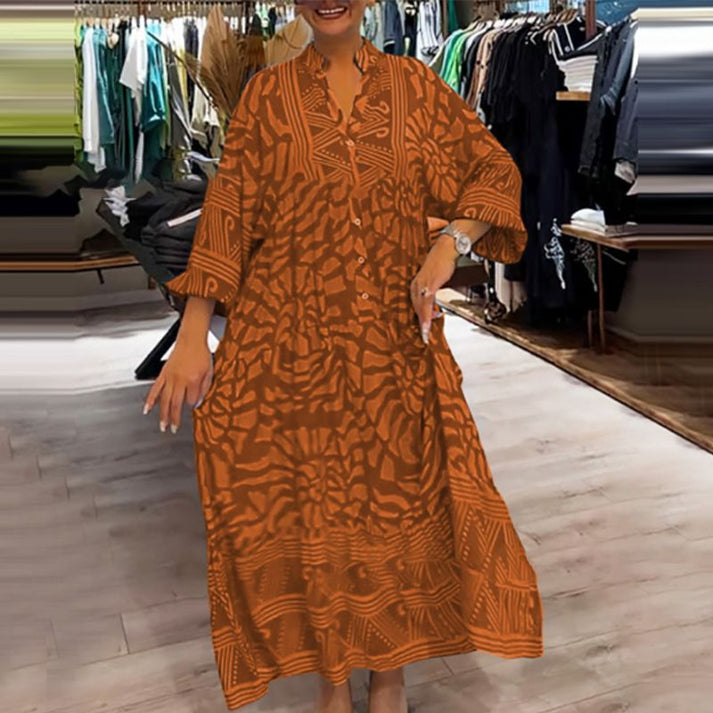 Eamon - Elegant Vibrant Maxi Dress