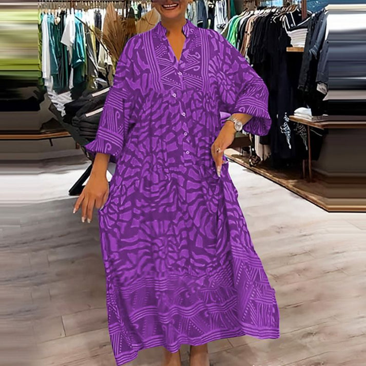 Eamon - Elegant Vibrant Maxi Dress