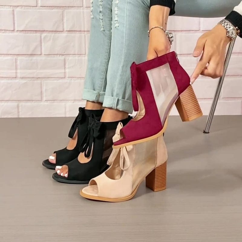 EVELYNRA – LUNETTE BOW HEELS