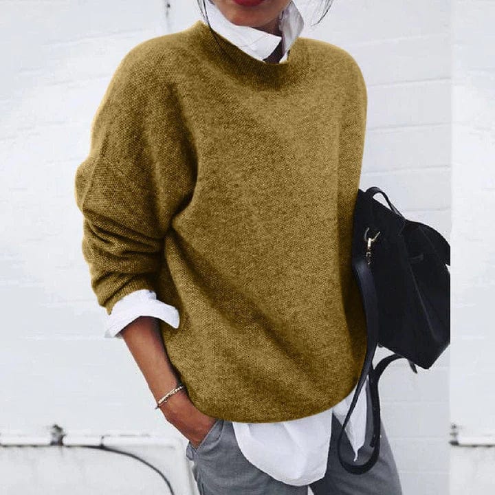 SYLVIE - SOFT CREW NECK SWEATER 2