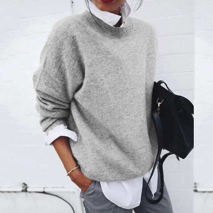 SYLVIE - SOFT CREW NECK SWEATER 3