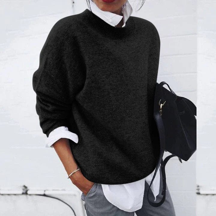 SYLVIE - SOFT CREW NECK SWEATER 4