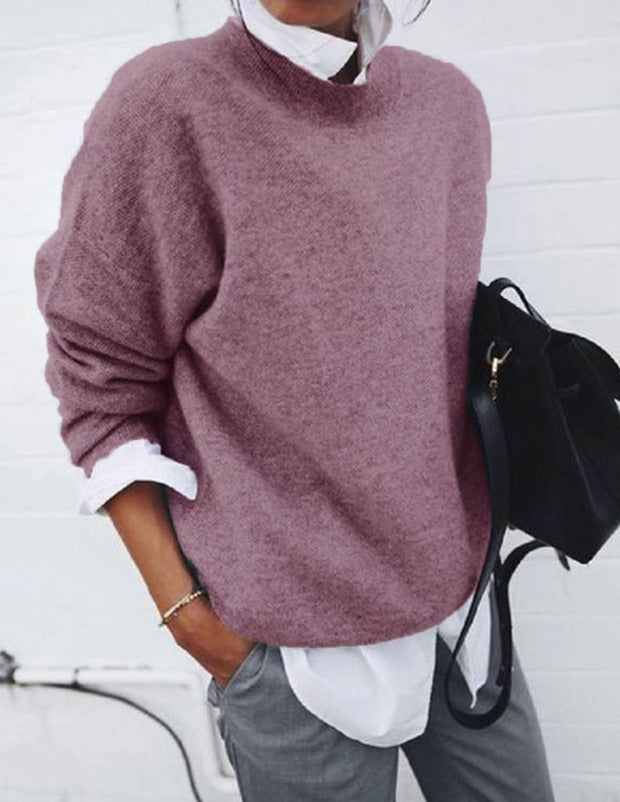SYLVIE - SOFT CREW NECK SWEATER 5