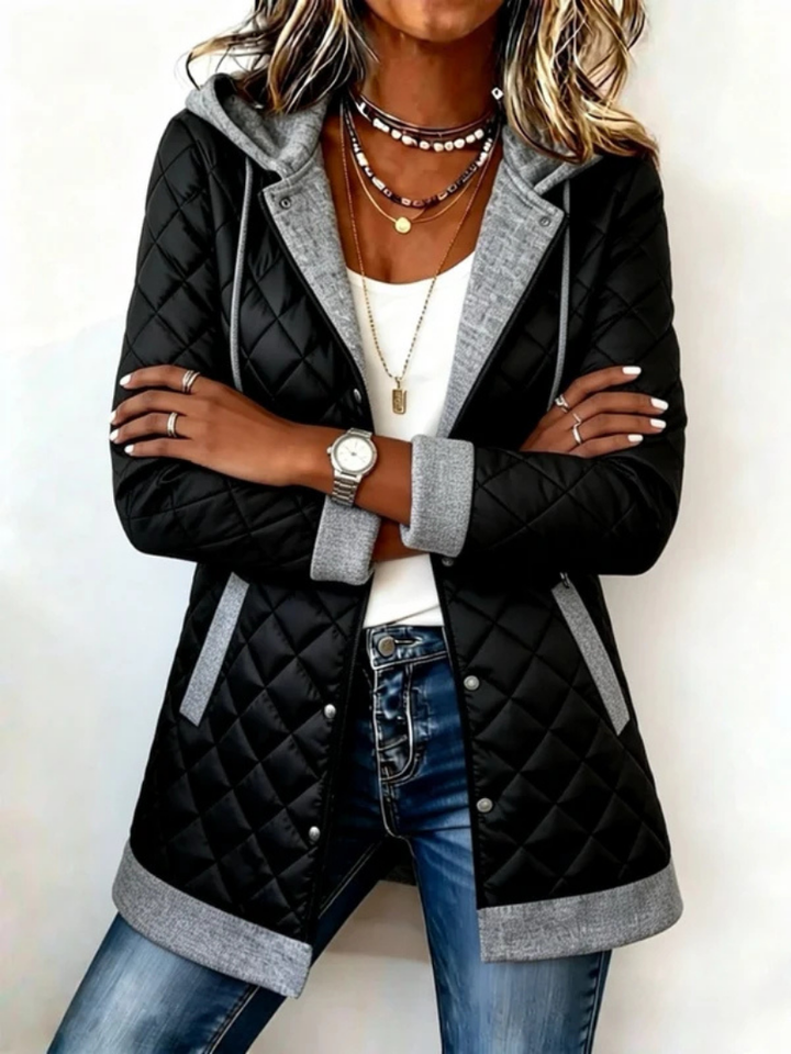 THERESE | WOMEN'S HOODED QUILTED LIGHTWEIGHT JACKET 5