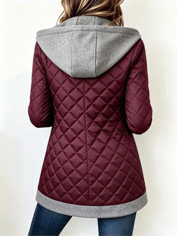 THERESE | WOMEN'S HOODED QUILTED LIGHTWEIGHT JACKET 8