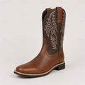 THIBAUD | MEN'S WESTERN COWBOY BOOTS EMBROIDERED SQUARE TOE