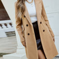 Tiphaine | Women's Wool-Blend Pea Coat