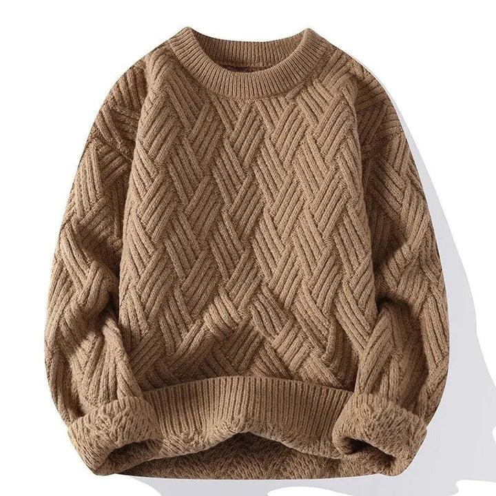 TONY | MEN'S KNIT SWEATER CREW NECK PULLOVER 4