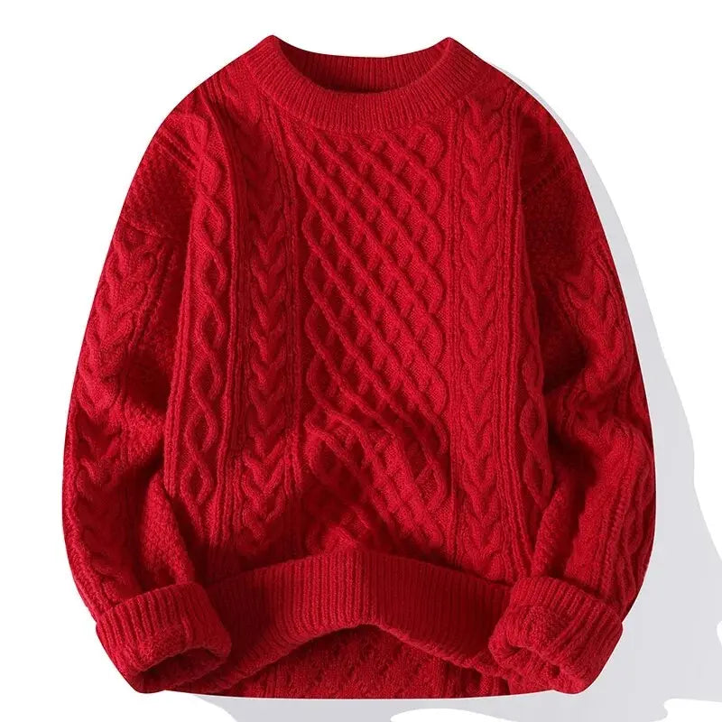 TONY | MEN'S KNIT SWEATER CREW NECK PULLOVER 8