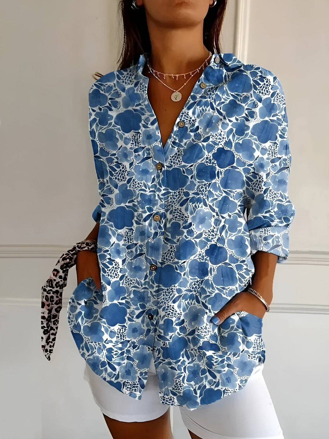 Ysara - Casual Printed Blouse