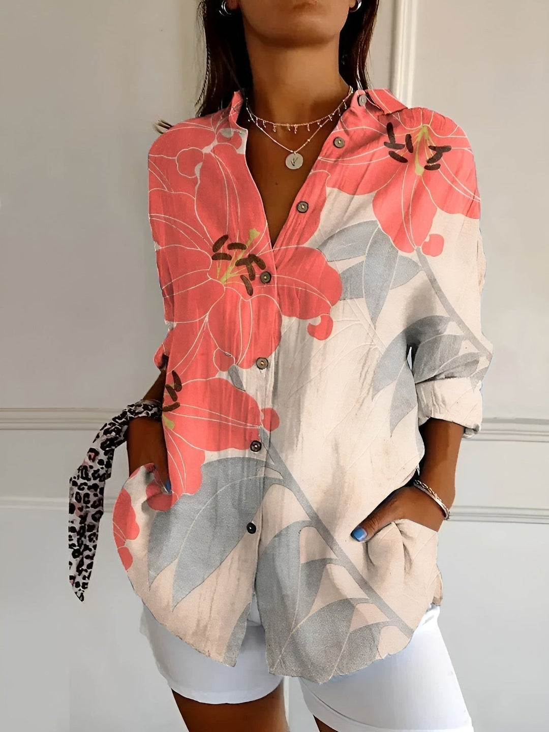 Ysara - Casual Printed Blouse