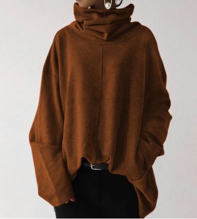 VERENA - OVERSIZED TURTLENECK SWEATSHIRT 4